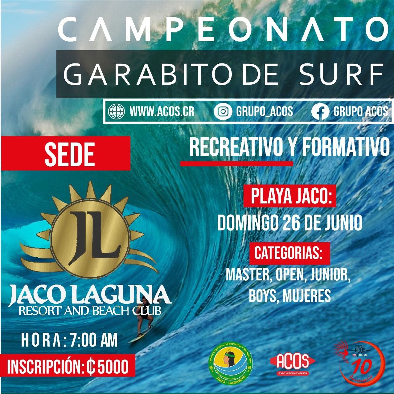 Campeonato de Surf Garabito